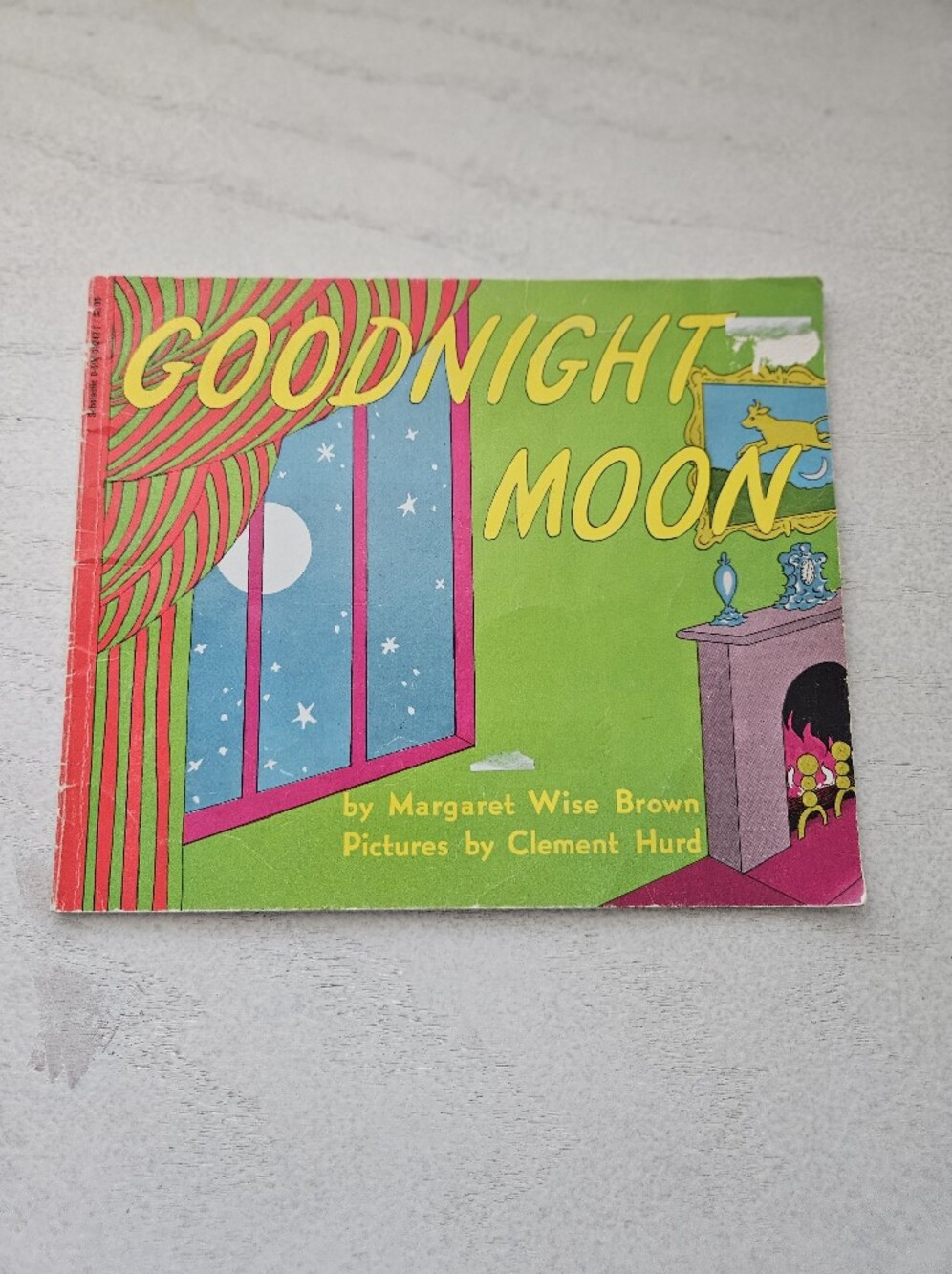 Vintage Goodnight Moon Margaret Wise Brown Clement Hurd Scholastic Paperback